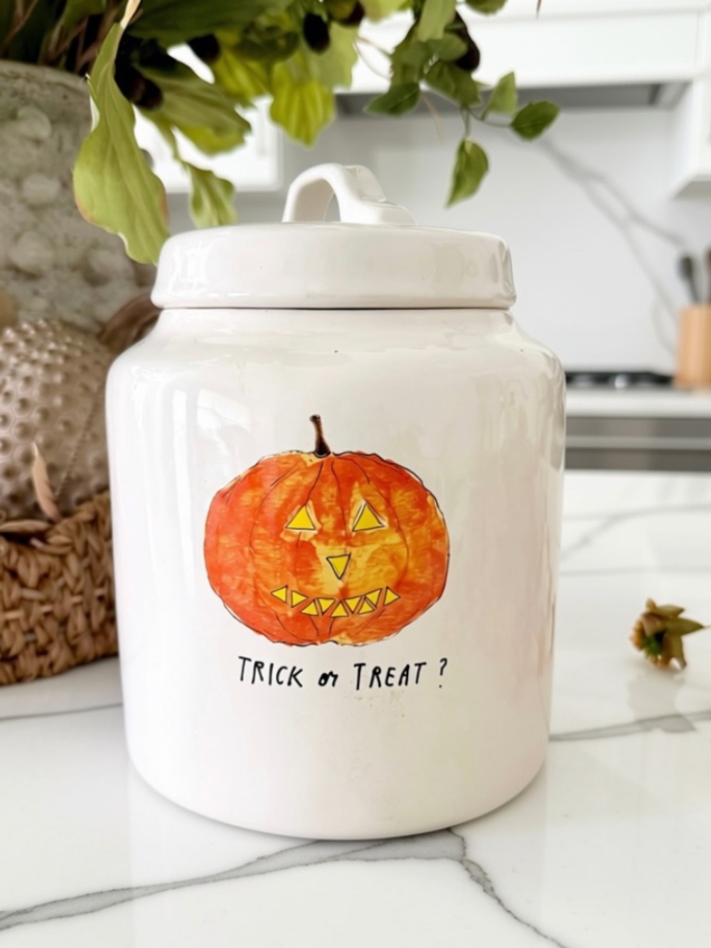 Rae Dunn Trick or Treat Canister